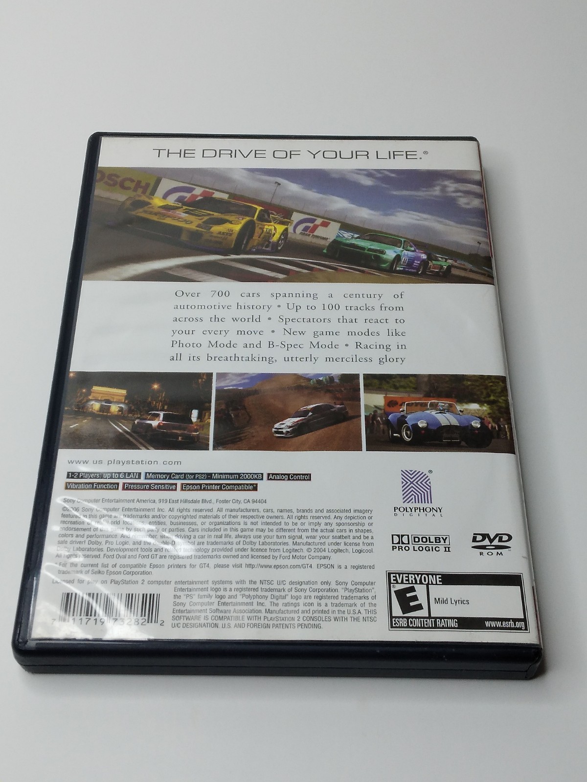 Gran Turismo 4 PS2 PlayStation 2 Complete w/ Manual Tested Works
