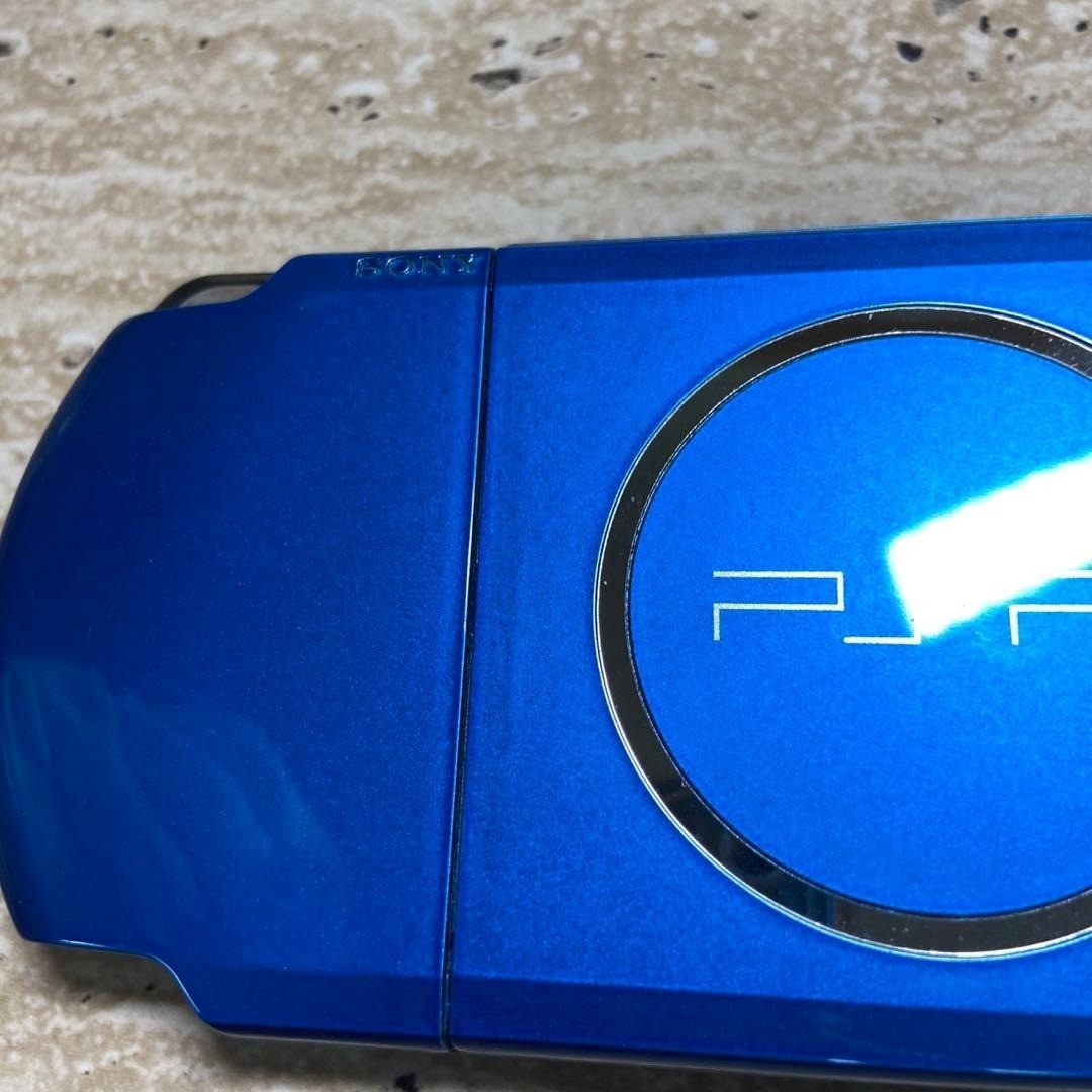 Sony PSP 3000 Vibrant Blue Complete in Box Very Good Condition 7084
