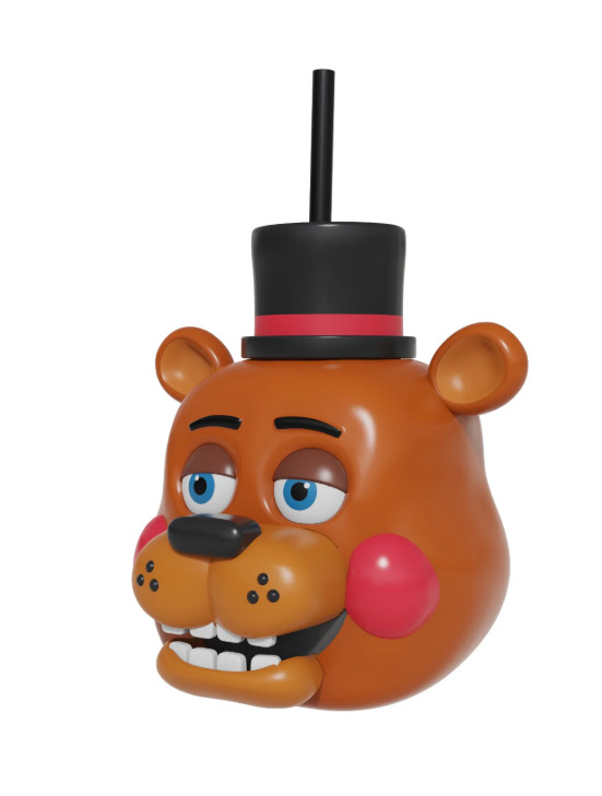 Five Nights At Freddy’s 2 Collectable Freddy Head Cup New 32oz