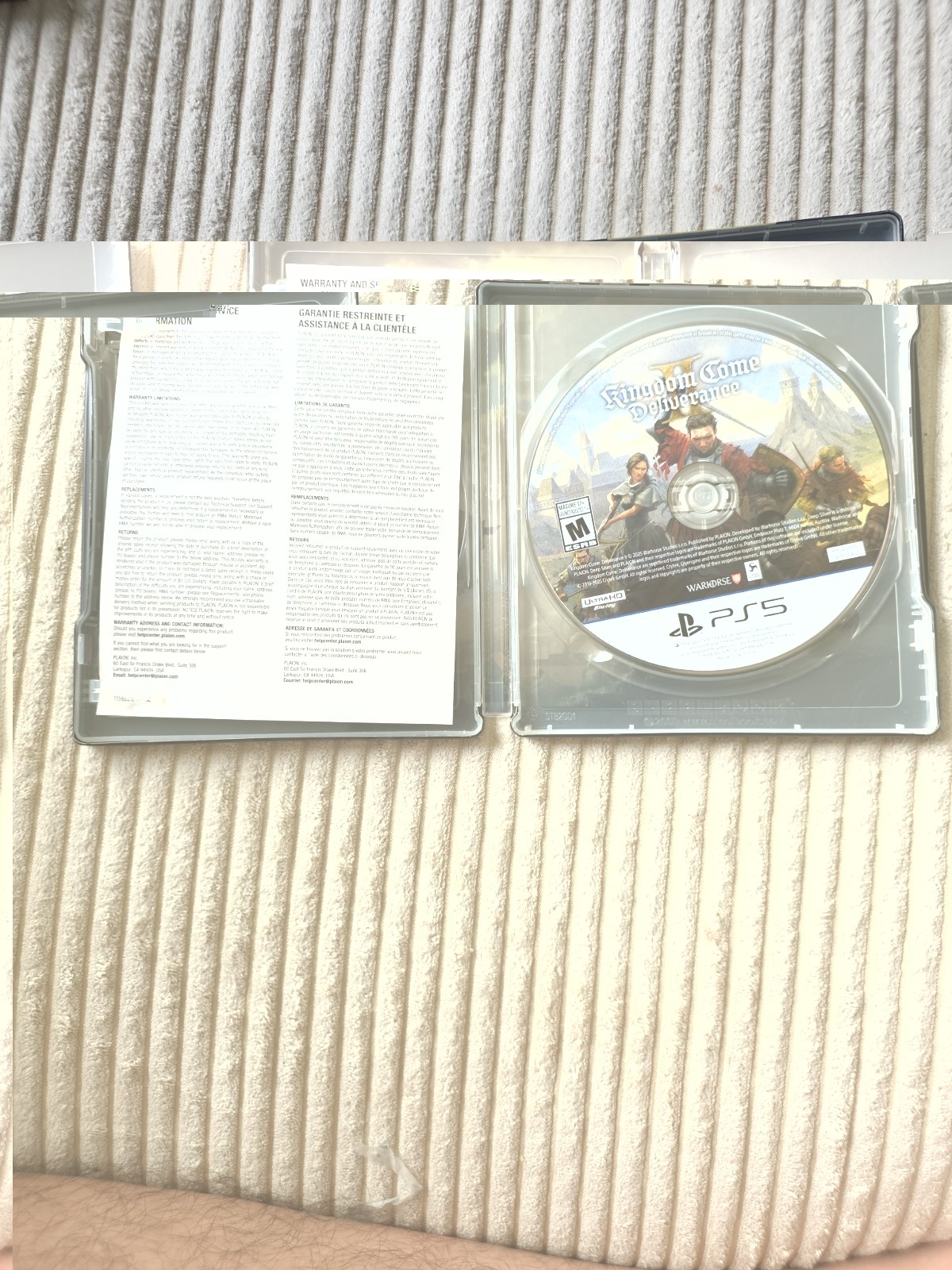 Kingdom Come Deliverance II Steelbook Edition Sony PlayStation 5