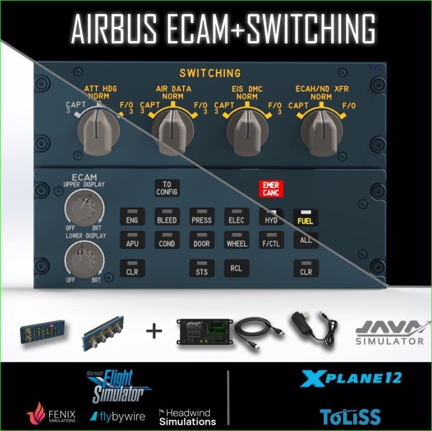 For Sale ECAM+SWITCHING Panel with Controller (Brand New)