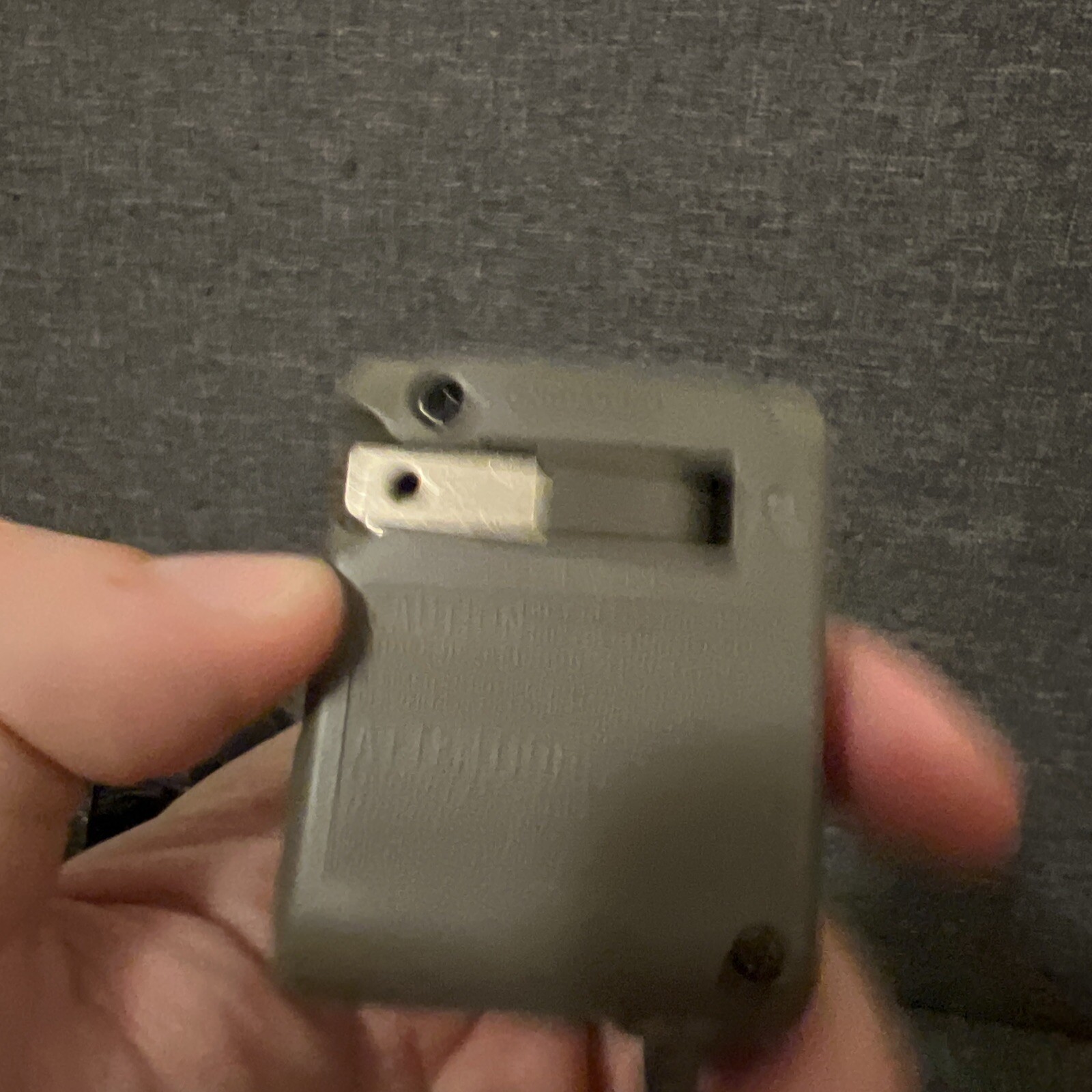Nintendo Charger Gameboy Advance DS Lite USG-002 AC Adapter Plug Tested OEM Gray