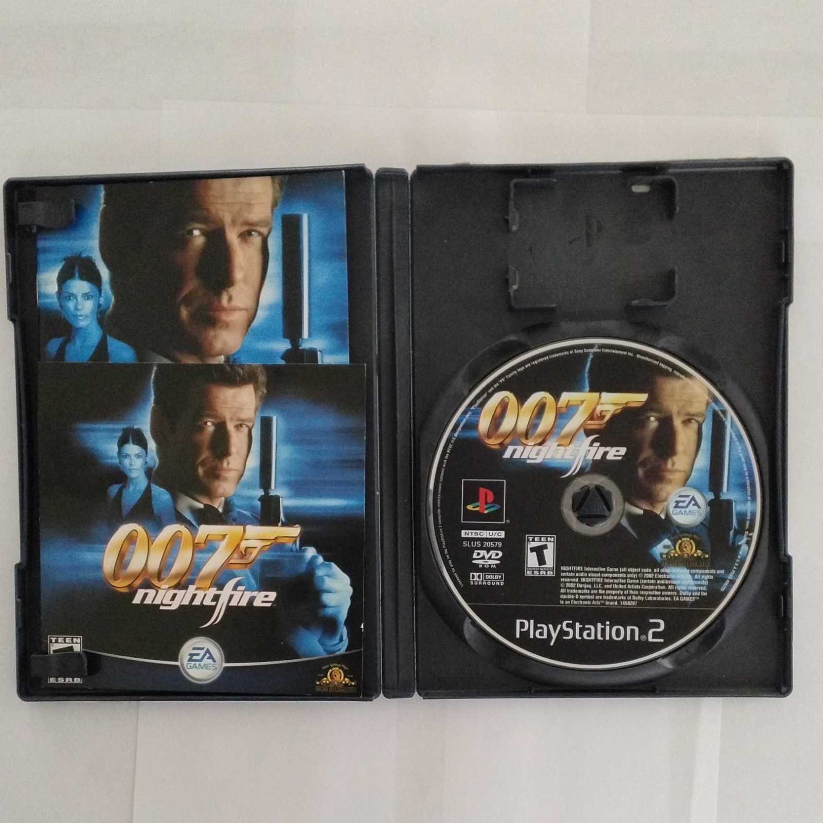 EA Games James Bond 007: NightFire PS2 NTSC-U/C (US/Canada) T-Teen CIB Tested