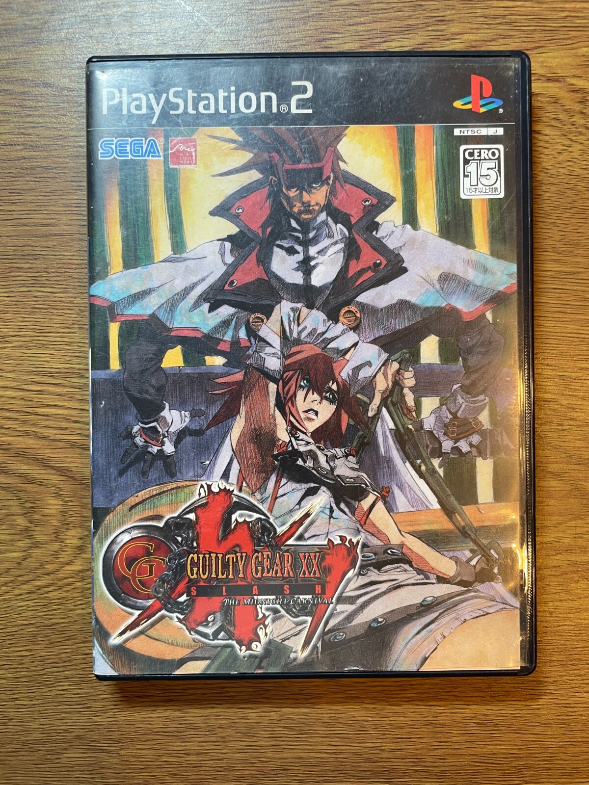 Guilty Gear XX Slash PS2 Sony PlayStation 2 Arc System Works Japan NTSC-J