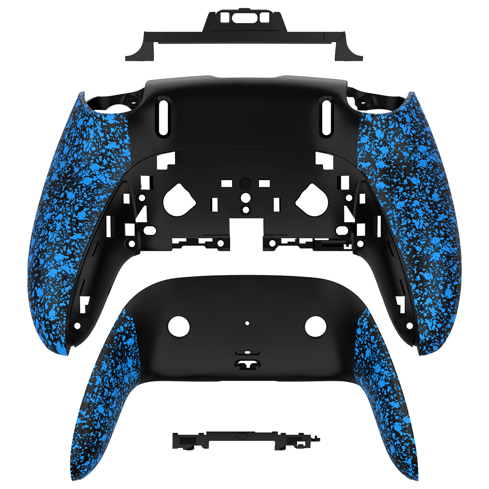 eXtremeRate Replacement Back Housing Bottom Shell & Clip Shell For PS5 edge DIY
