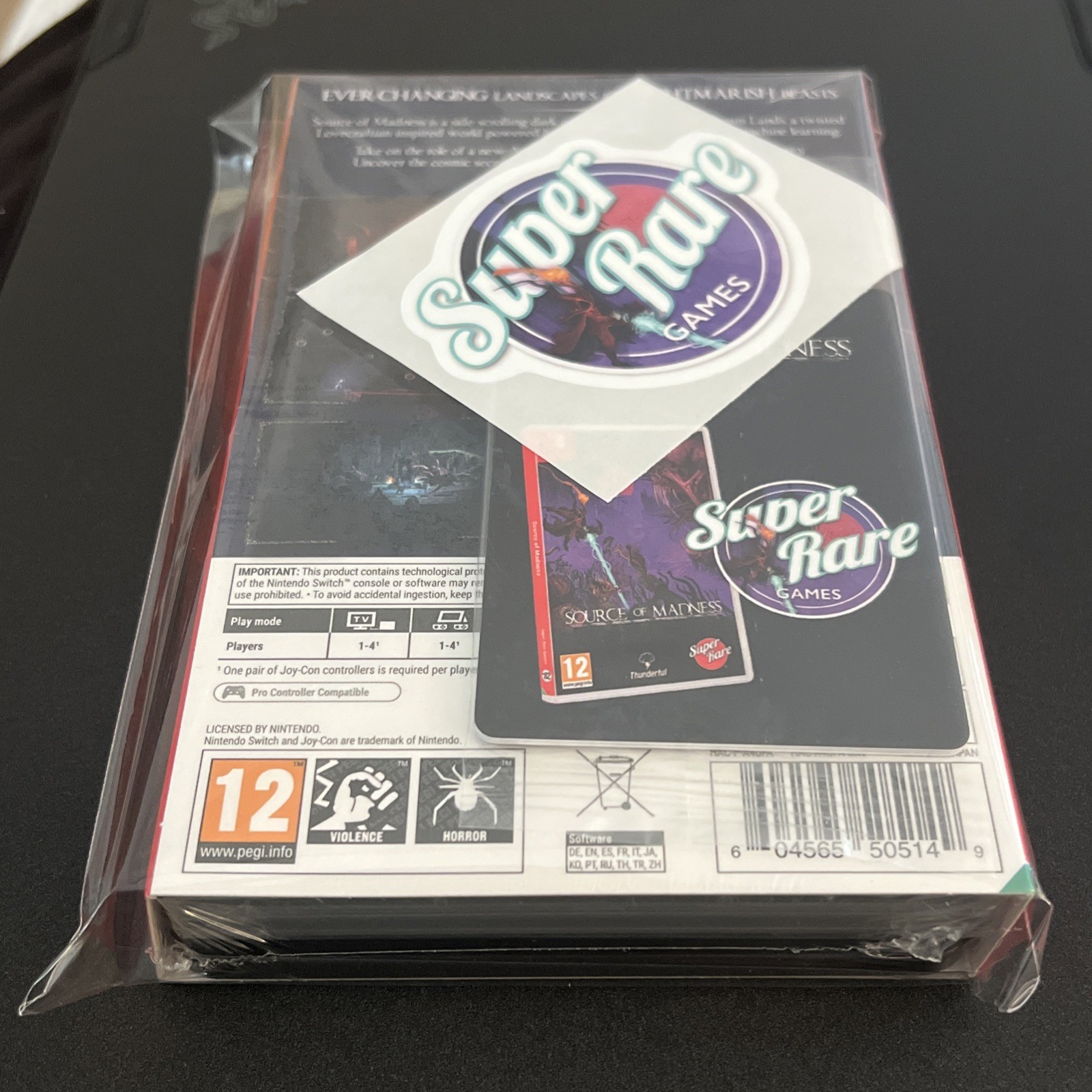 Source of Madness (Nintendo Switch) Steelbook Edition – Super Rare Games #82 NEW