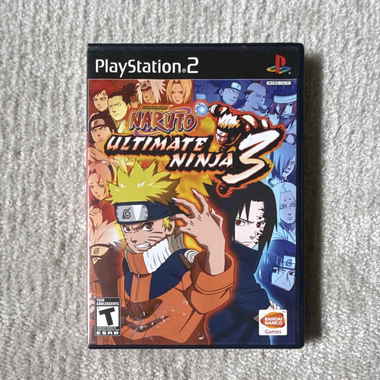 BANDAI NAMCO Naruto: Ultimate Ninja 3 PS2 (Manual Included)