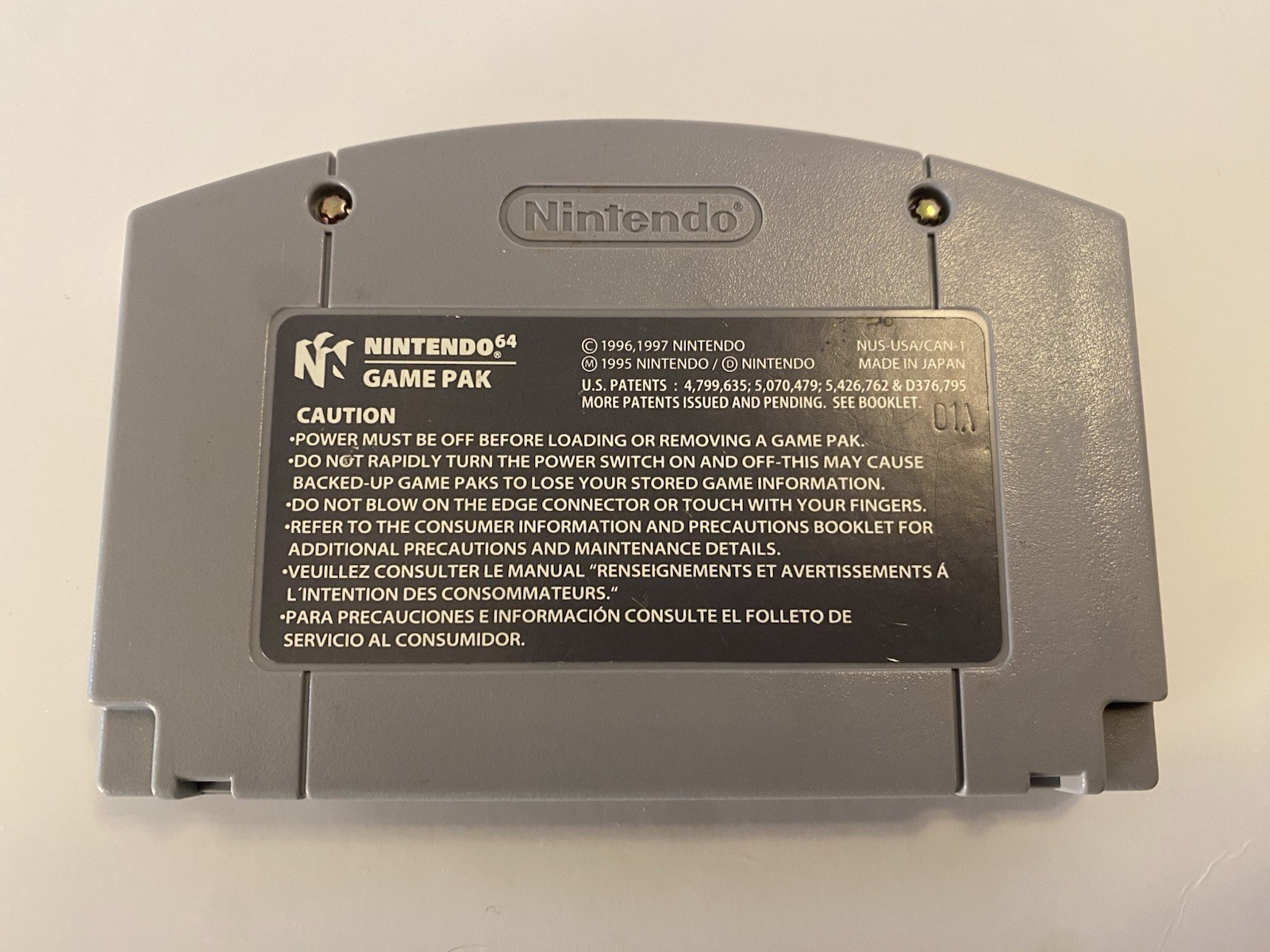 Perfect Dark Nintendo 64 N64 – Cartridge Only Authentic Tested
