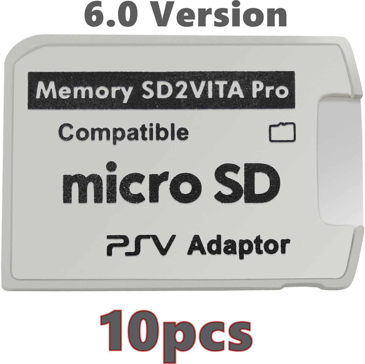 V6.0 Micro SD to Vita Memory Card Adapter SD2VITA V 5.0 For PS PSV 1000/2000 Lot