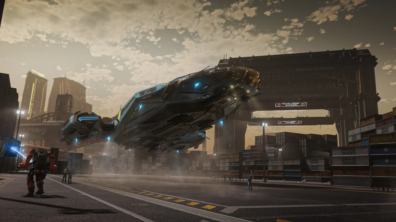 STAR CITIZEN – RSI HERMES + TRIPLINE PAINT – LTI – CCU’d – (Lifetime Insurance)