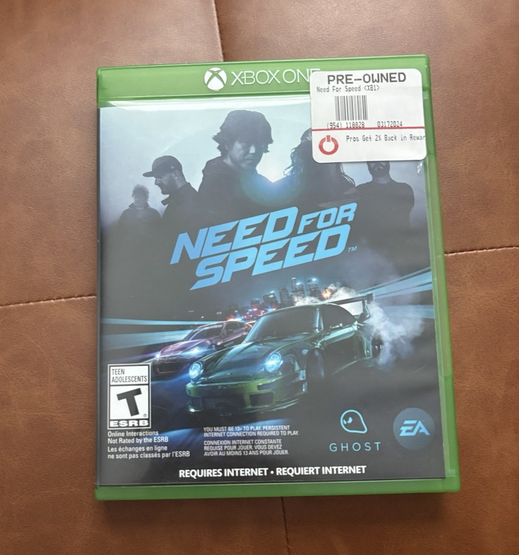 Electronic Arts Need for Speed Xbox One – Online Playability, T Racing