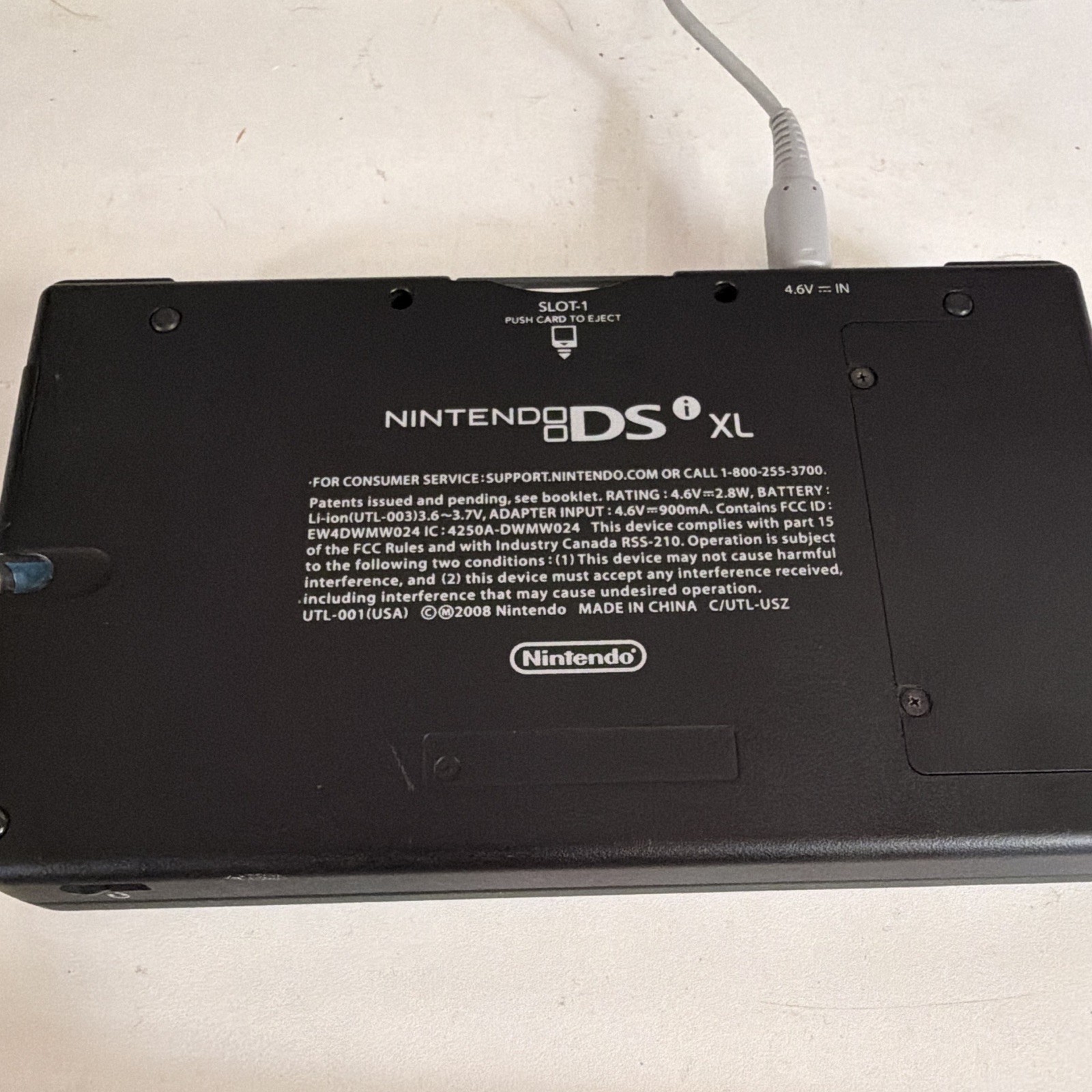 Nintendo DSi XL Blue/Black Handheld System UTL-001(USA) Wi-Fi NTSC-U/C