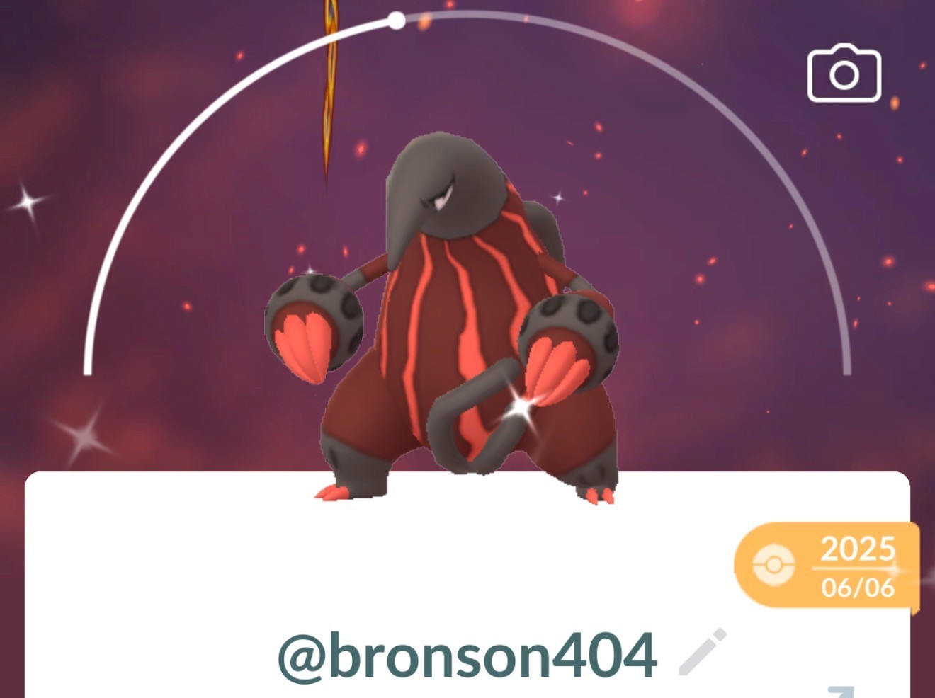 Pokemon Shiny Heatmor TR–ADE G0 Unregistered