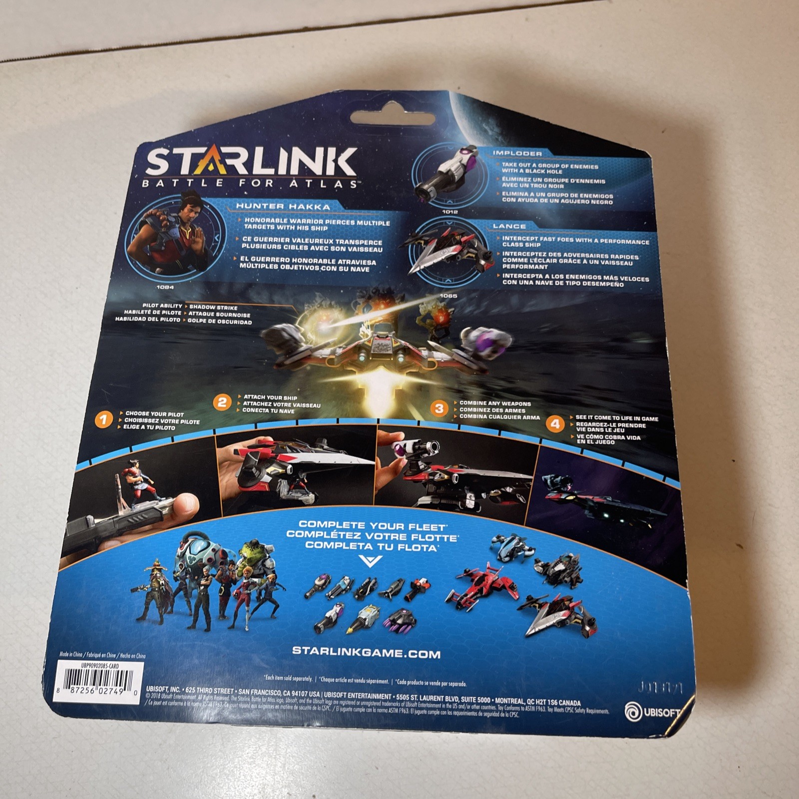 Starlink Battle for Atlas – Lance- Starship Game Pack-Sealed-Ubisoft – 2018 NEW
