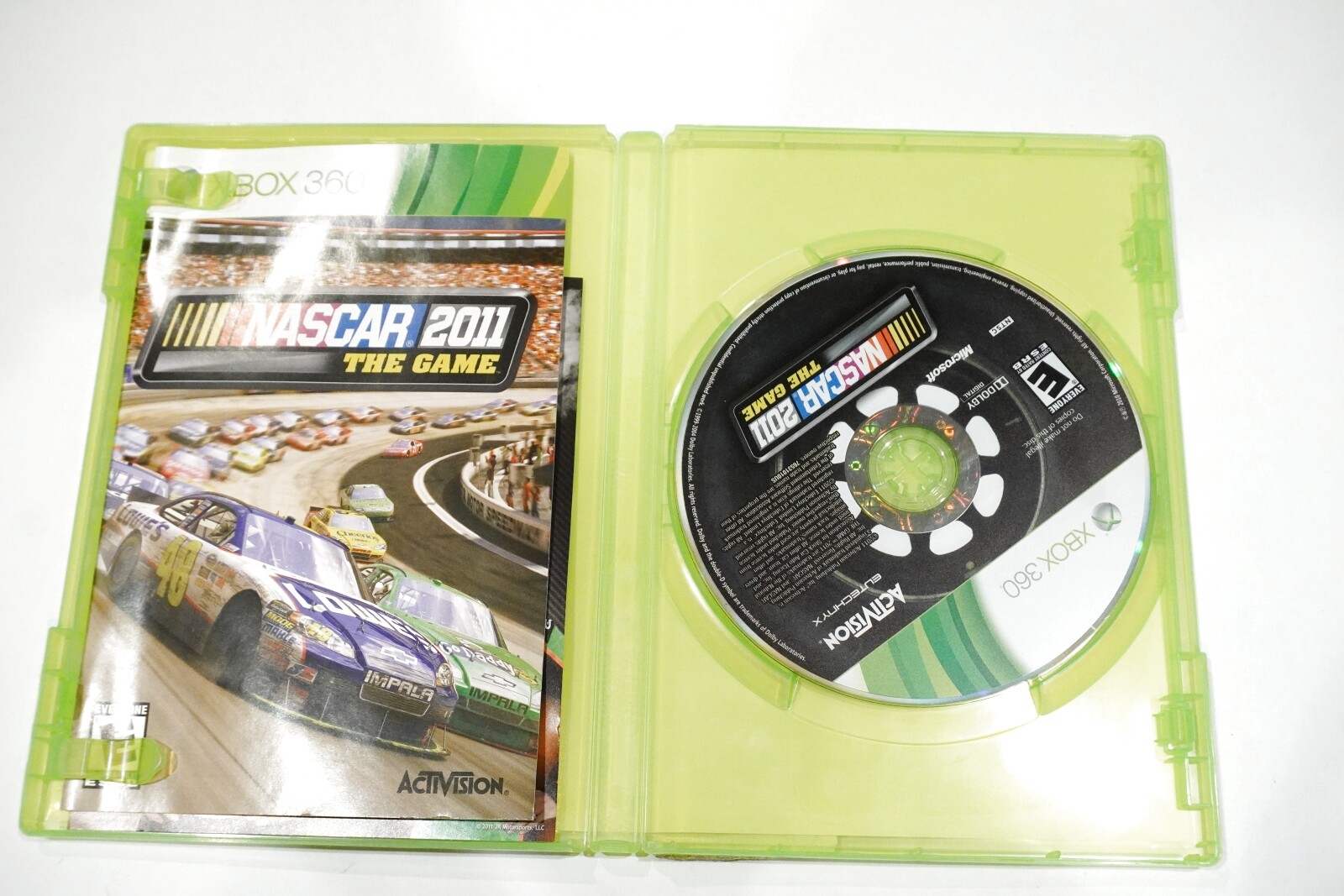 NASCAR The Game 2011 (Microsoft Xbox 360, 2011) Complete Tested WORKS GREAT!