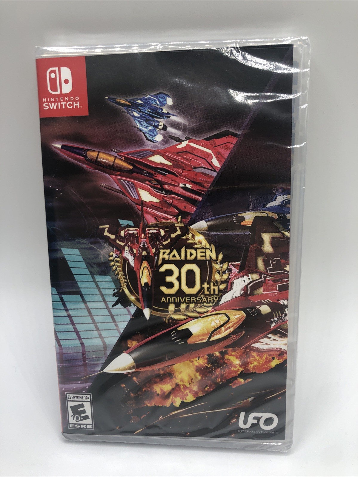 J4 Raiden 30th Anniversary Nintendo Game by UFO Interactive – Free Shipping