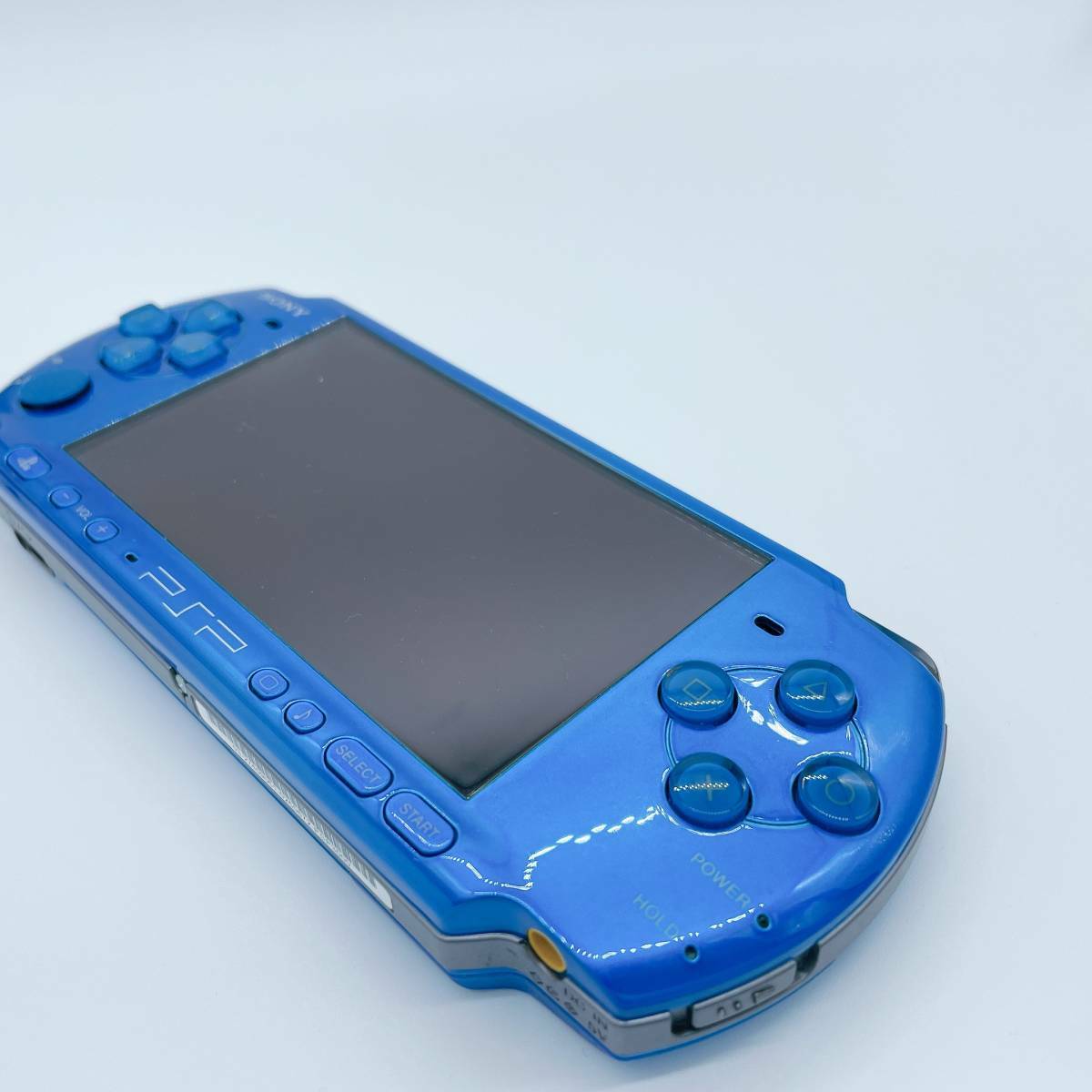 Sony PlayStation portable PSP-3000VB Vibrant Blue Console charger Japan Exc