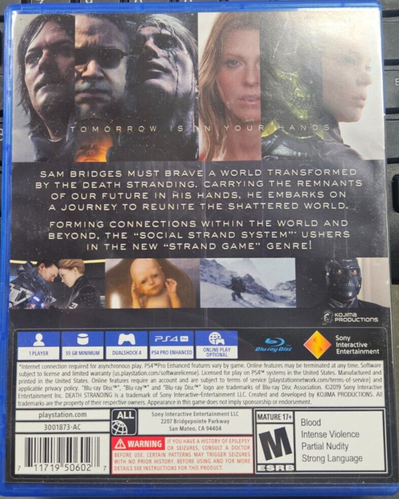 DEATH STRANDING (PS4) PLAYSTATION 4 GOOD!!!