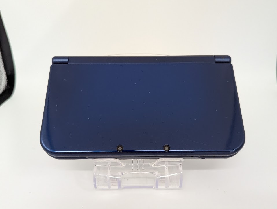B327 Nintendo new 3DS LL XL console Metallic Blue Japan w/pen fx
