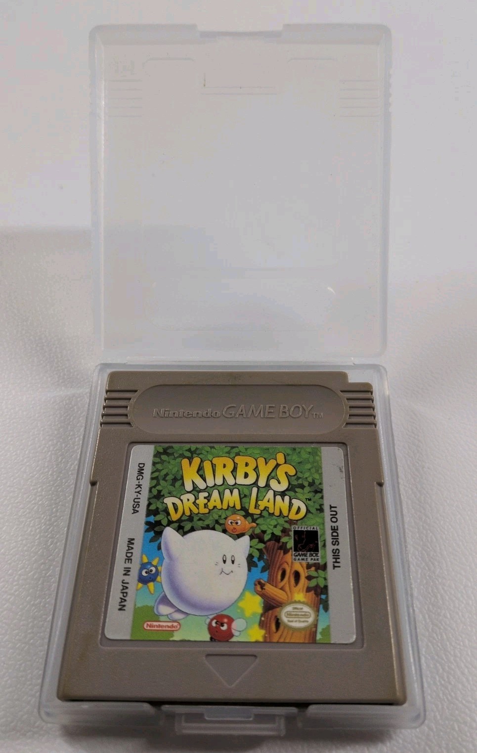 Kirby’s Dream Land – Nintendo Game Boy 1992 – Authentic Tested Working w/ Case