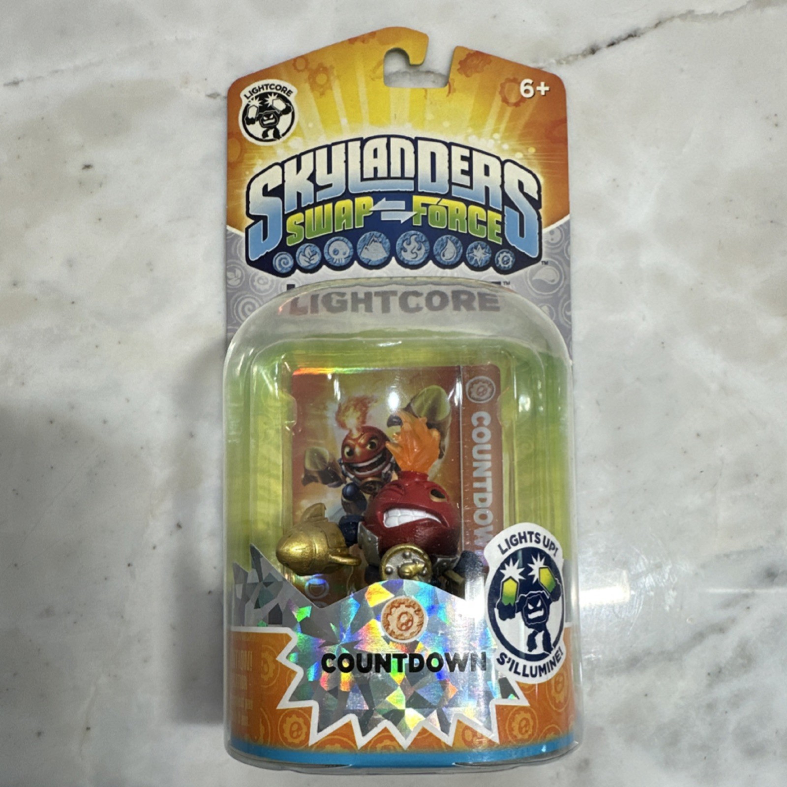 Activision Skylanders Swap Force Countdown Lightcore Lights Up Character Figure