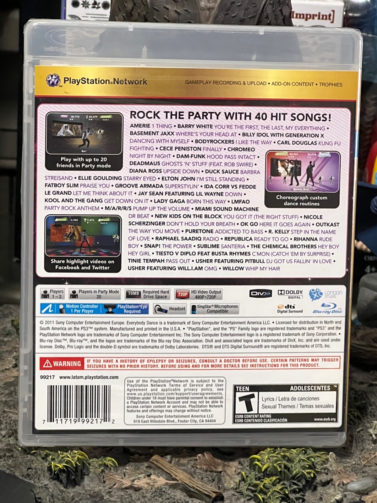 PlayStation 3 Video Game – Everybody Dance PS Move Required SEALED! BRAND NEW!