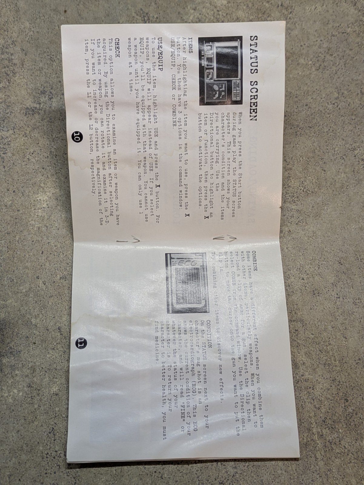 Resident Evil Director’s Cut PSX PS1 PlayStation 1 Tested See Pics
