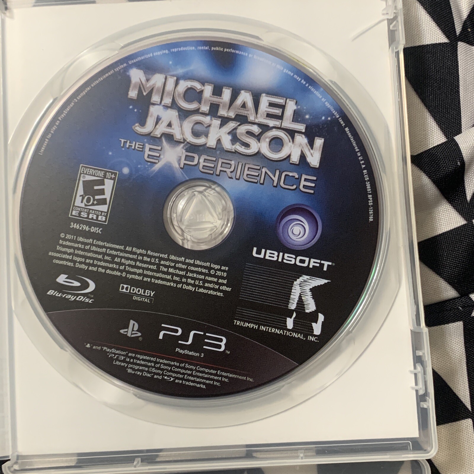 Michael Jackson: The Experience for PlayStation 3 PS3 Complete + Sports Champion