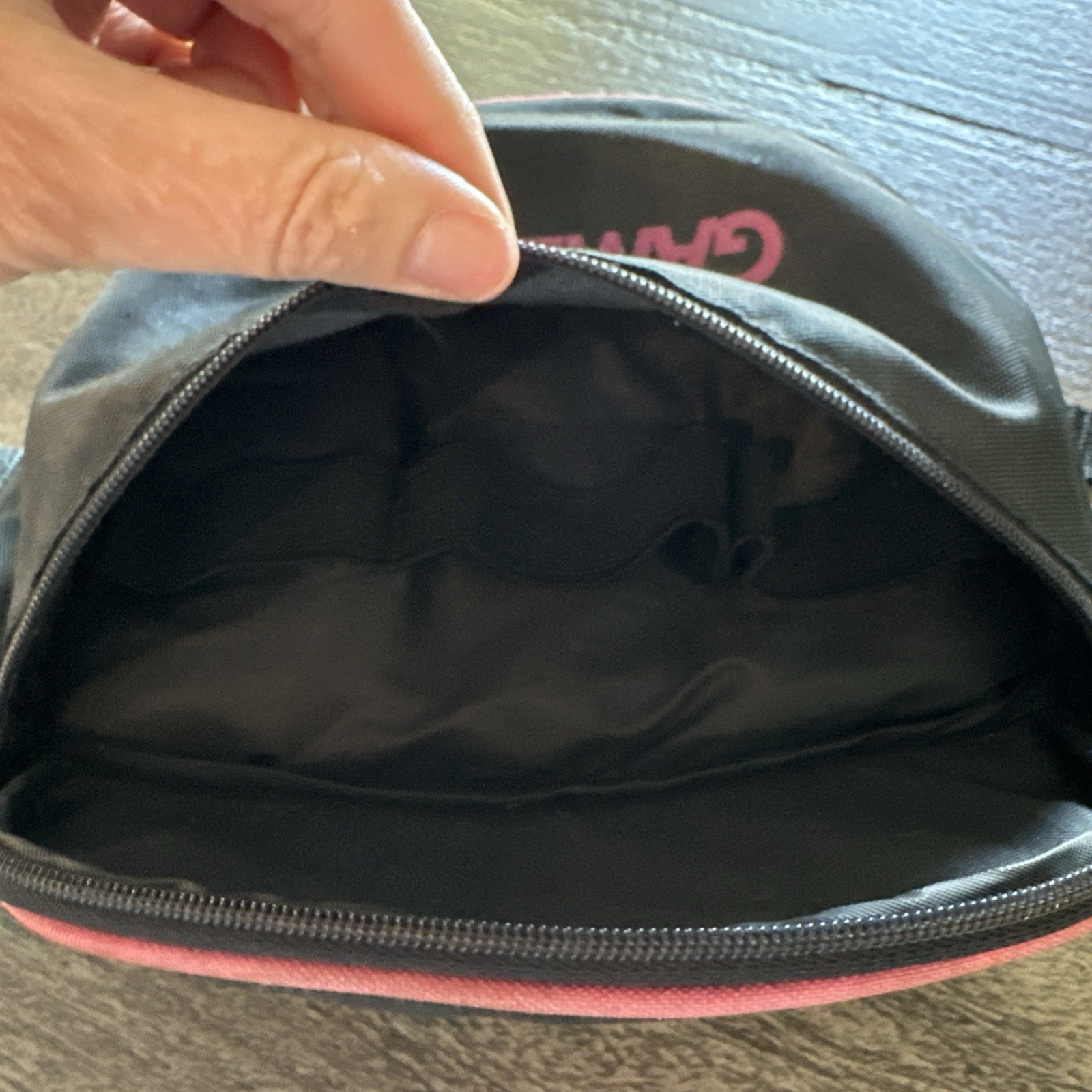 Nintendo Game Boy Fanny Pack Waist Bag Black Hot Pink Vintage 90s