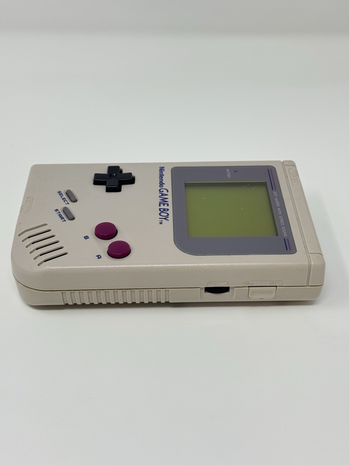 Nintendo Game Boy DMG Gray Handheld Console Tested