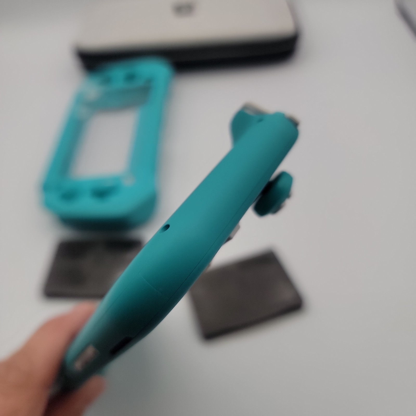 Nintendo Switch Lite HDH-001 32GB Turquoise Handheld Console W/ CASE Puppy Paw