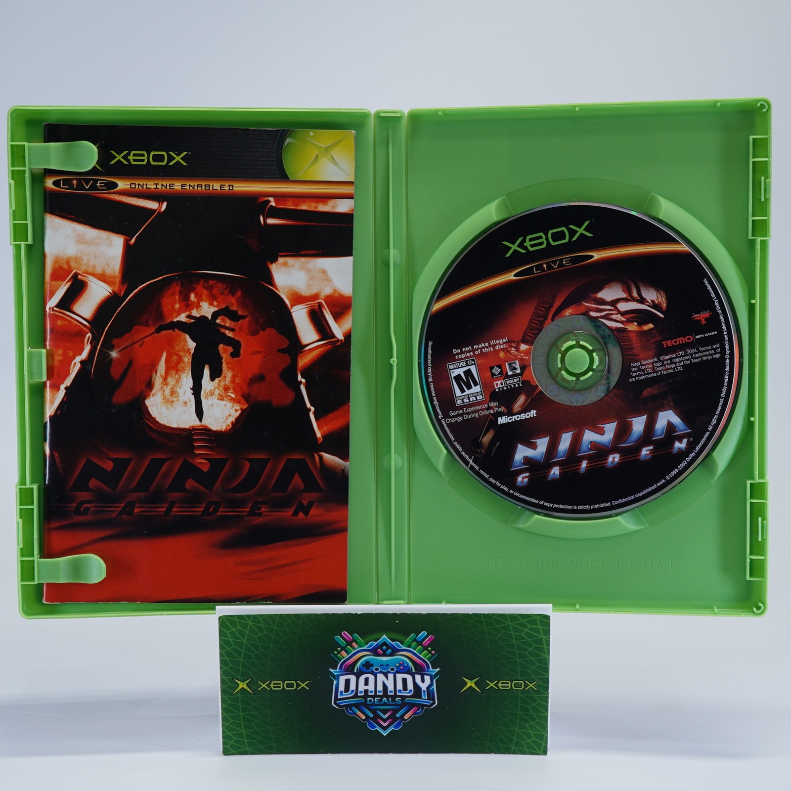 Ninja Gaiden CIB W/ Manual – Xbox