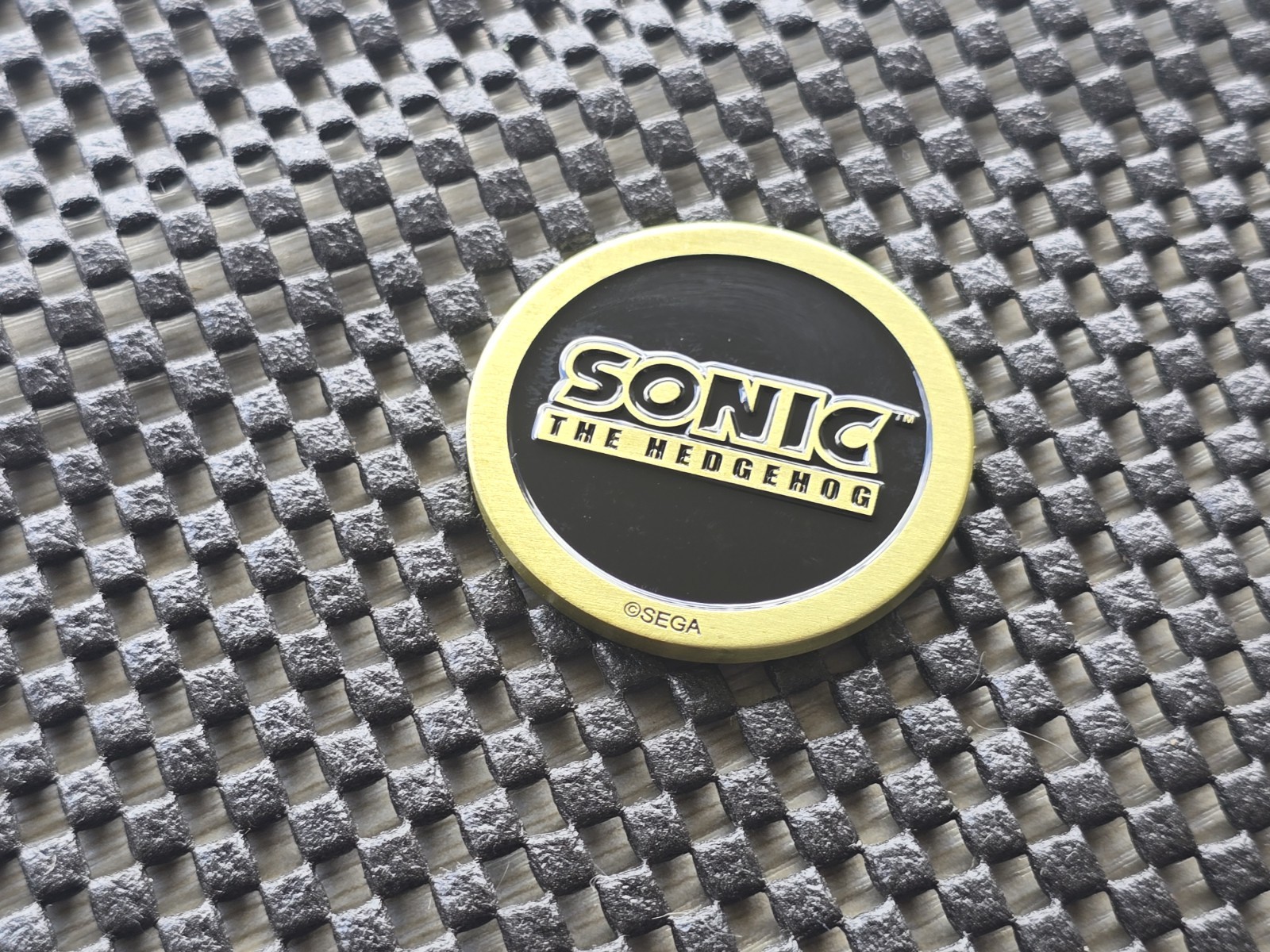 Robotnik Sonic Sega Shop UK Coin Medal Exclusive Rare Promo GENESIS SATURN CD 32