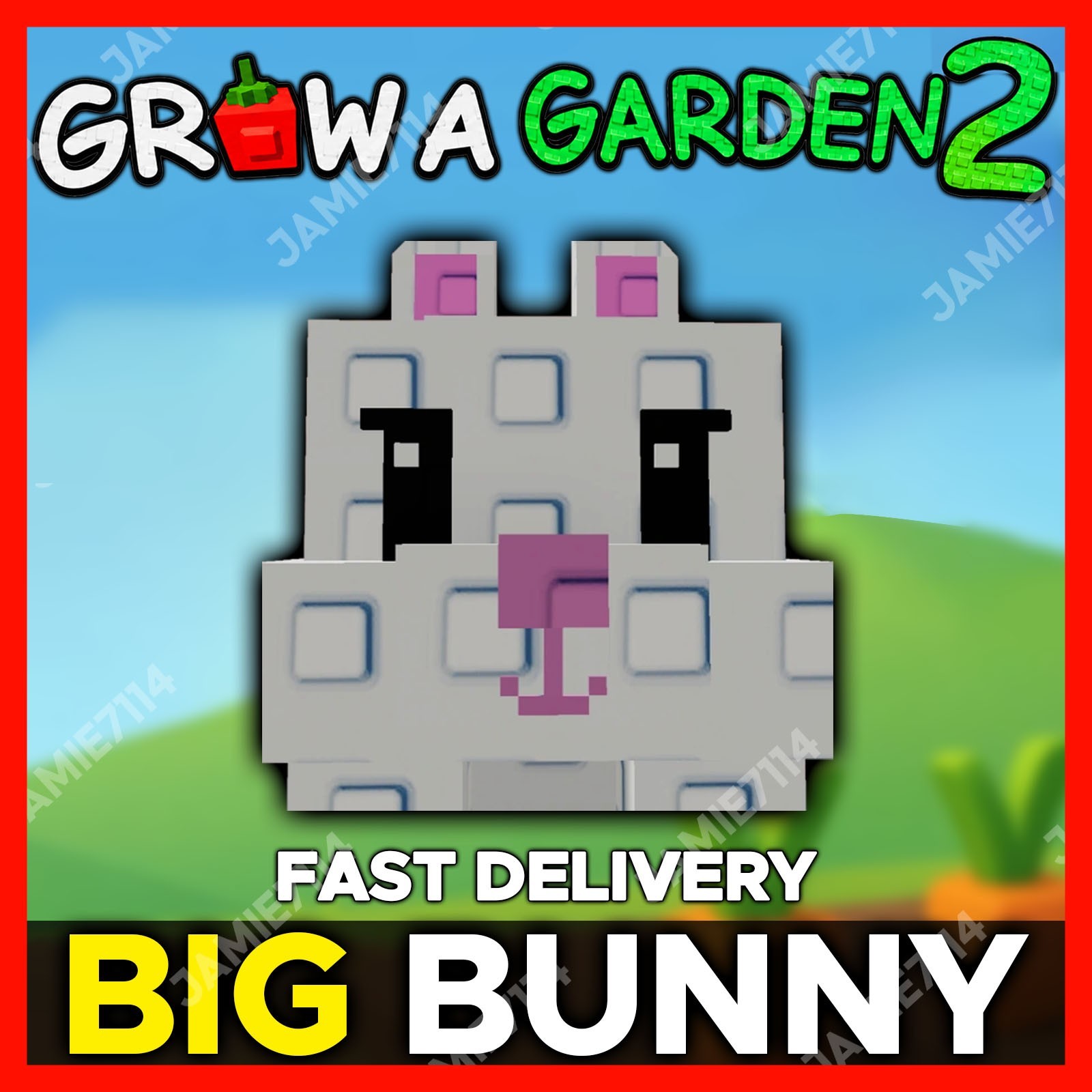 🪴Grow a Garden 2 | Big Bunny | GAG2 Fast & Easy