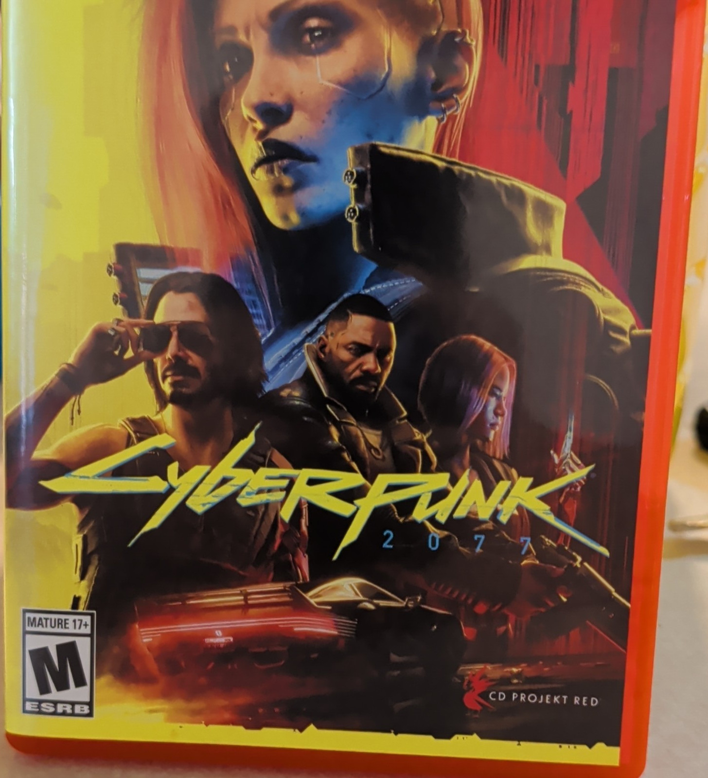 Nintendo Cyberpunk 2077 Nintendo Switch DVD Keep Case with Cover Art