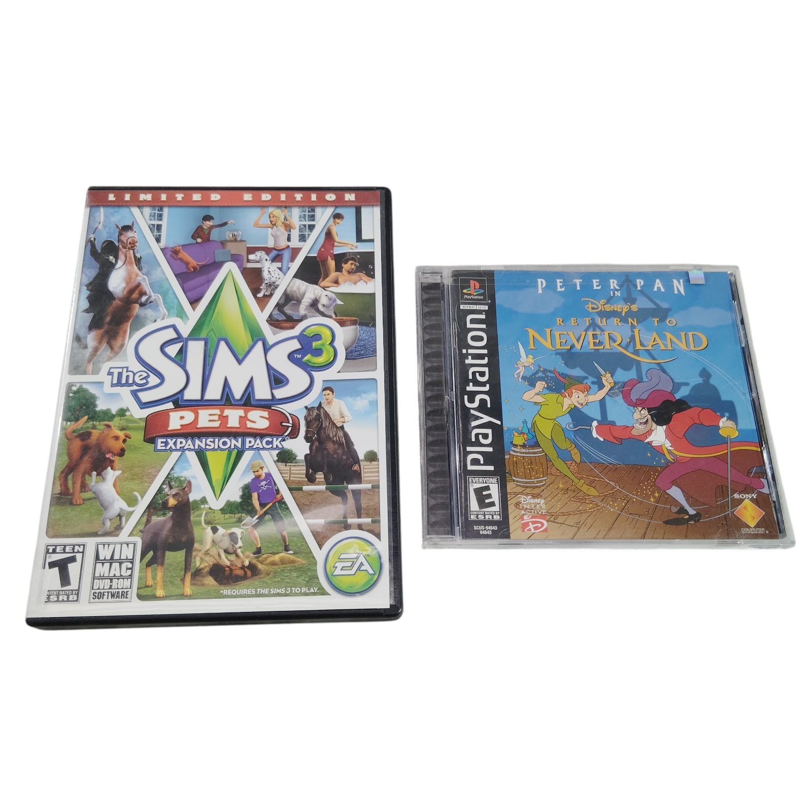 Lot of 17 Playstation 1-2-3 Video Games Neverland Madden NCAA Football & Cases