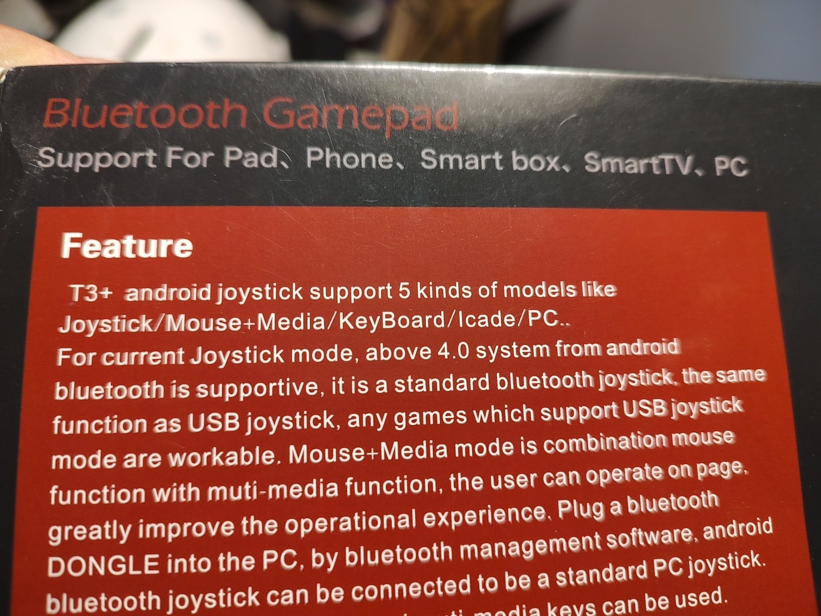 Wireless Bluetooth Mobile Controller Gamepad for IOS /Android Tablet Smart Phone