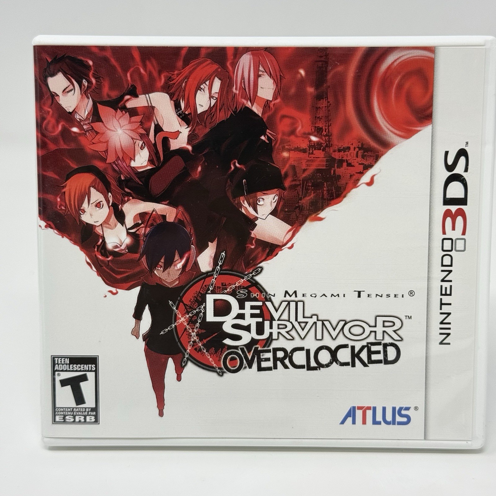 Shin Megami Tensei Devil Survivor Overclocked 3DS No Manual Tested