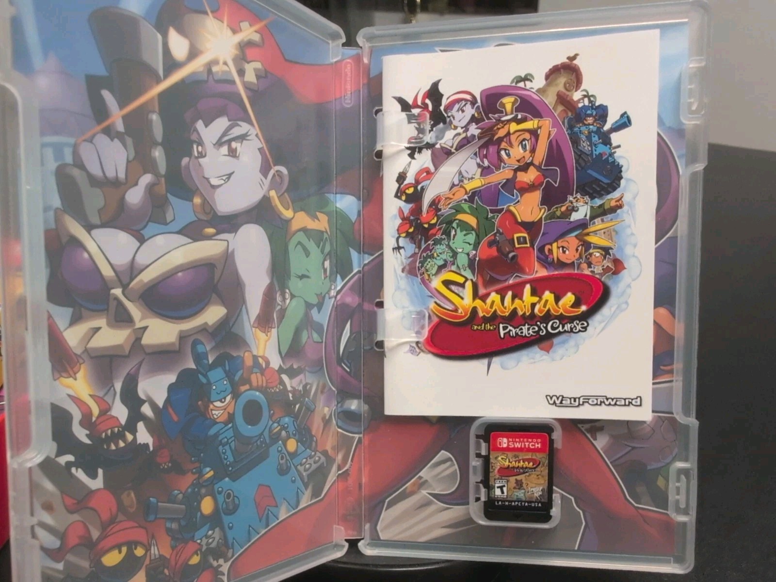Shantae and the Pirate’s Curse Collector’s Edition Nintendo Switch Complete Box