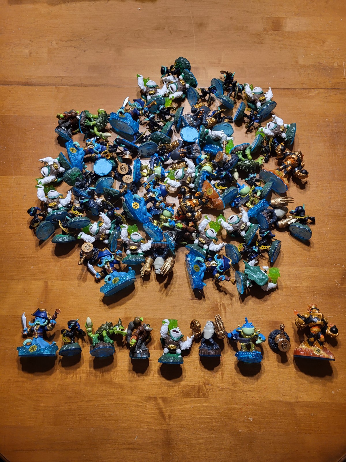 LOT 74 Skylanders Swap Force Terrafin Scorp Rip Tide Zoo Lou Elf Wash Buckler