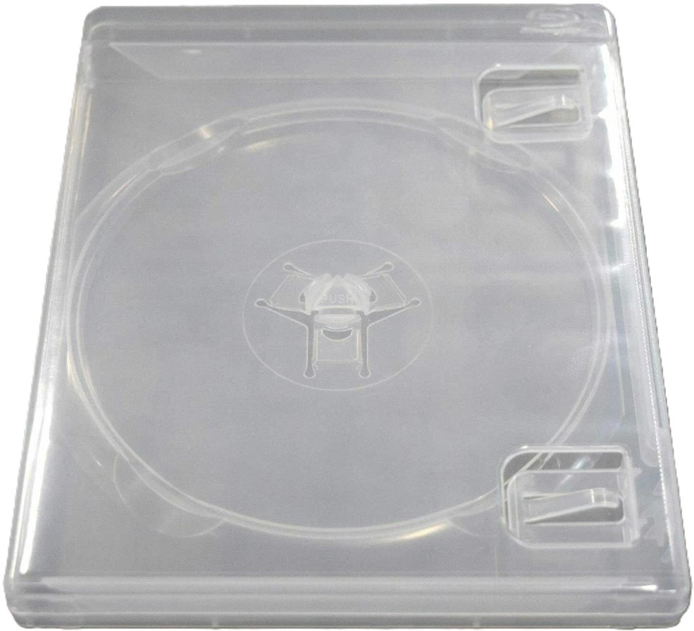 10 x NEW GENUINE Playstation 3 PS3 Replacement CLEAR TRANSPARENT Game Cases OEM