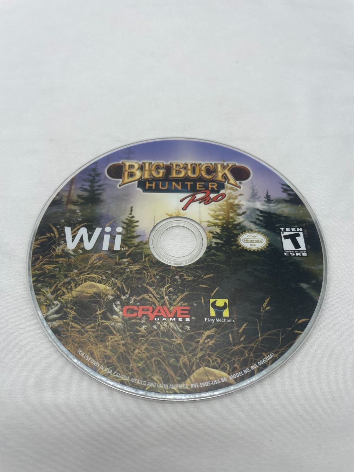 Big Buck Hunter Pro (Nintendo Wii, 2010) CIB With Manual Tested
