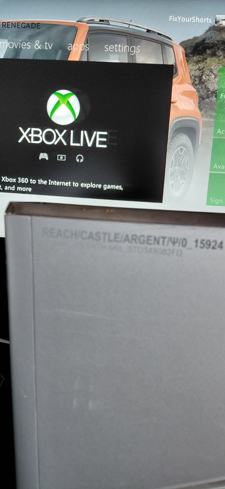 Microsoft Xbox 360 S Halo Reach Limited Edition 250GB Console Fully Tested Read.