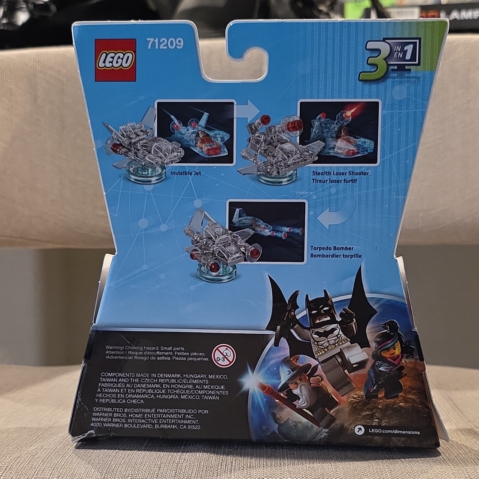 LEGO Dimensions Fun Pack 71209 Wonder Woman Invisible Jet 3-in-1 2015