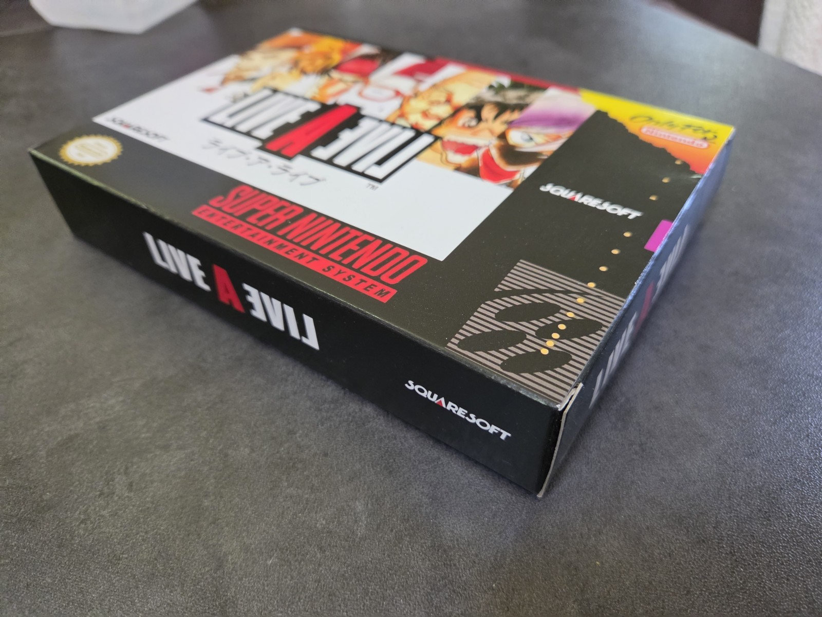 Live A Live (Super Nintendo SNES) English Translation Version With Custom Box
