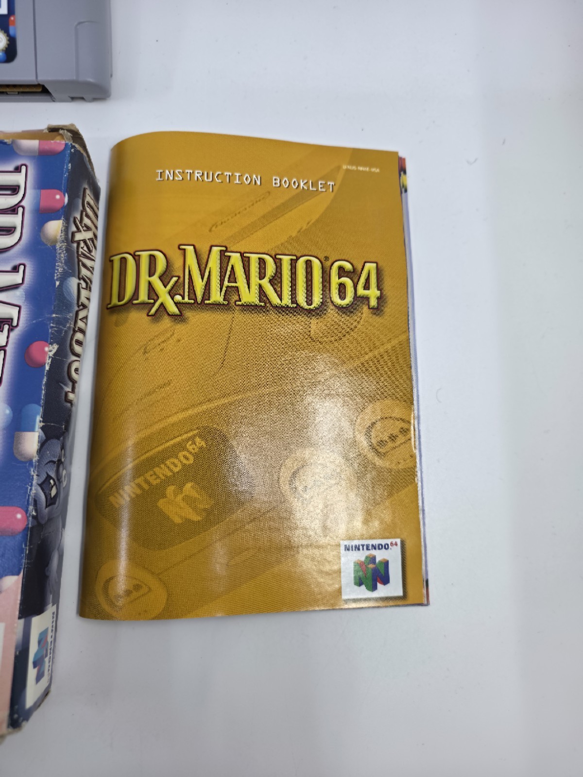 Dr. Mario 64 Nintendo 64 N64 Complete In Box CIB Authentic Tested