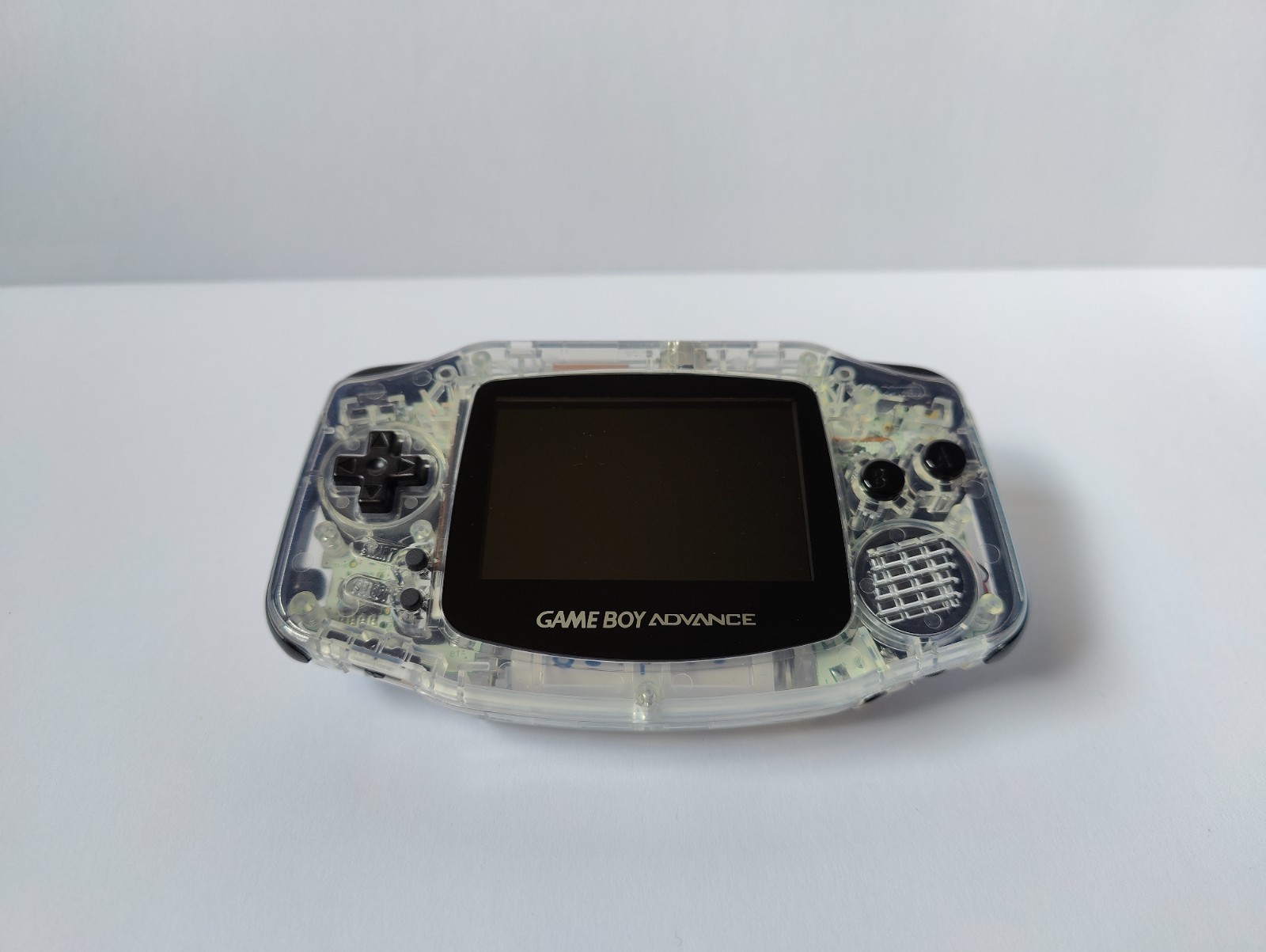 RetroSix Custom GBA Clear Glossy IPS CleanScreen Audio Mod Bundle + 6 Games Lot