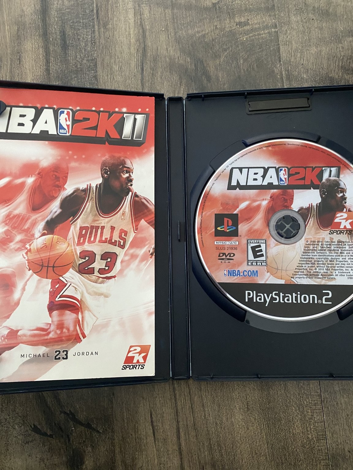 NBA 2K11 PlayStation 2 PS2 Video Game Michael Jordan Basketball