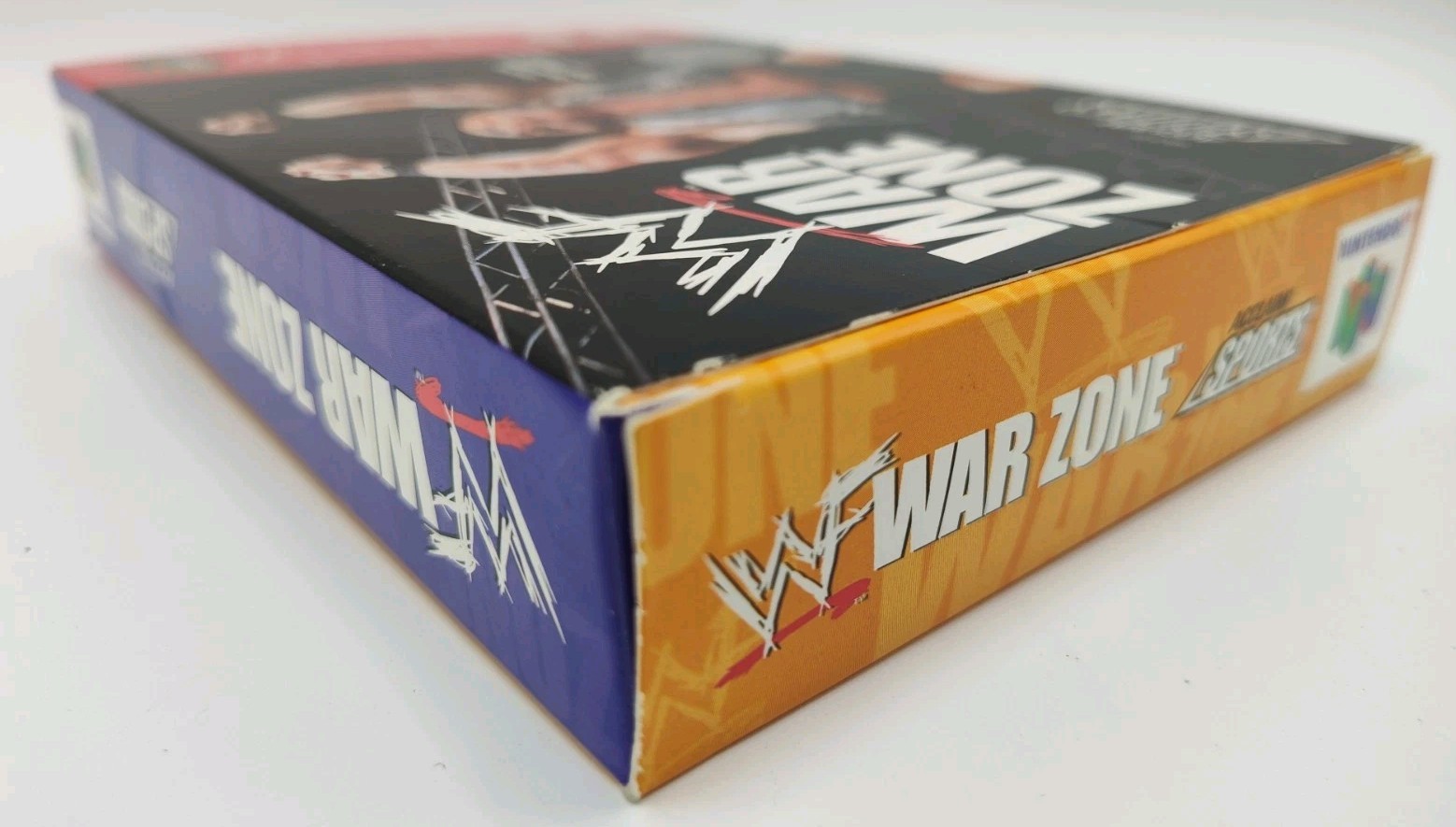 WWF War Zone (N64, 1998) *CIB + Case Protector + Strategy Guide* VINTAGE Tested!