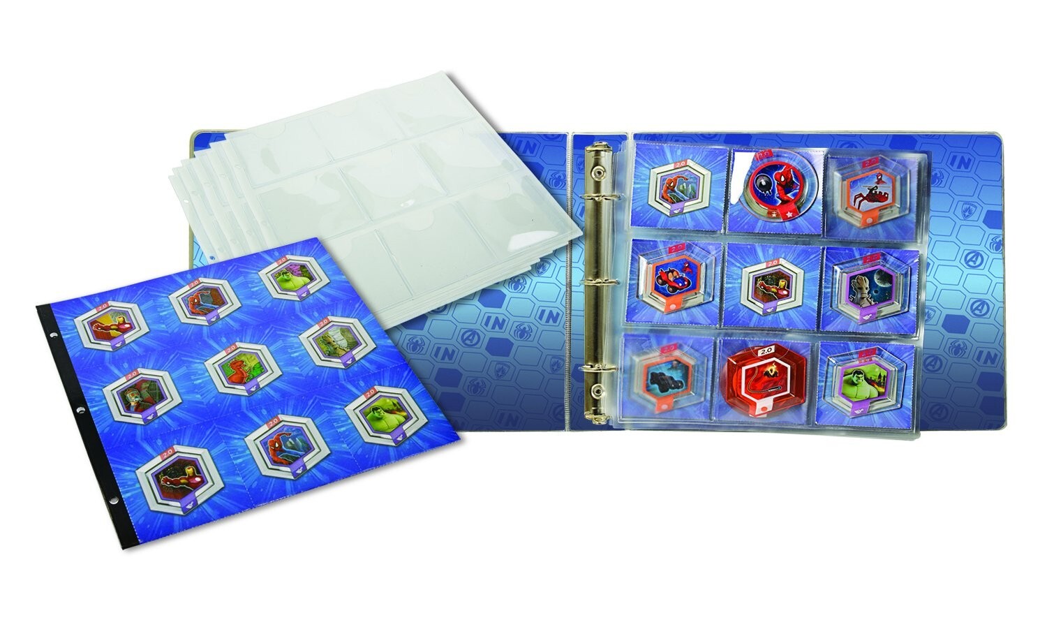 Disney Infinity 2.0 Edition Marvel Super Heroes Power Disc Portfolio Binder